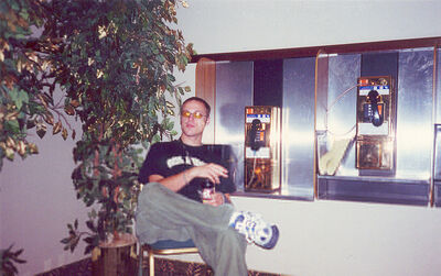 Bios and the gold payphones.