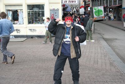 Crazy local guy!