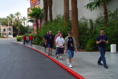 Going to get some dinner.