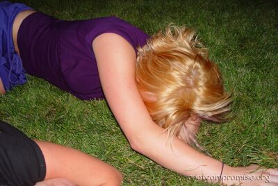 Passed out.