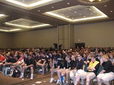 More crowd.