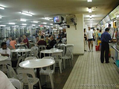 People eating.