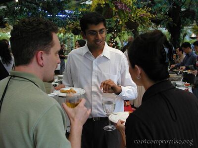 Russ, Saumil, and Michele.
