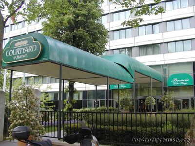 Our Hotel in Paris.