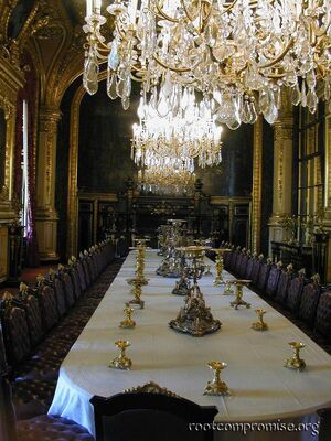 And where Napoleon had dinner.