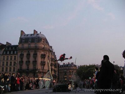 Street Performers still skating.  Although jumping higher now.