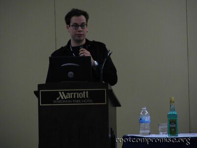 Nummish talks about "Automated Blind SQL Exploitation".