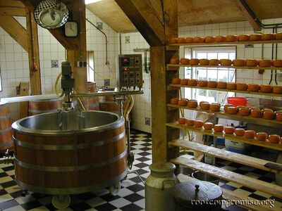 More cheese.  I bought some Gouda here, it was good-a.  *Groans*