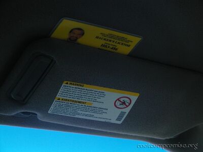 Hacker's License?