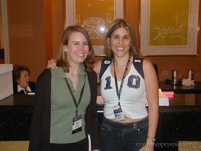 Jane and Cassandra. I had to take four pics before they approved this one.