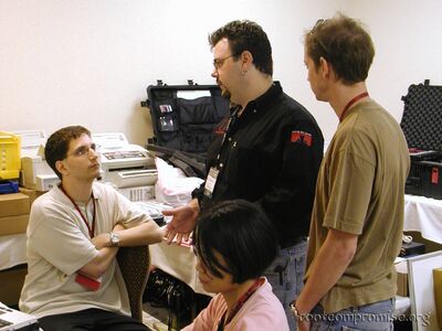 Jeff, Mike, and Charl.