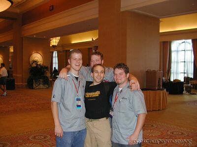 Me, kampf, Jay Beale, and dedhed.