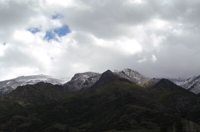 Snow in May.