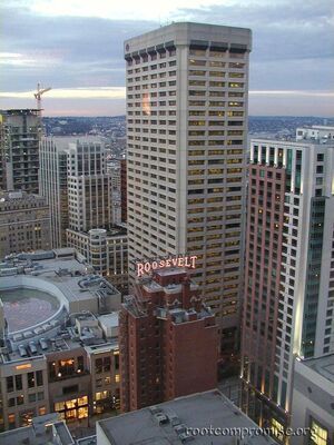 The bell building.