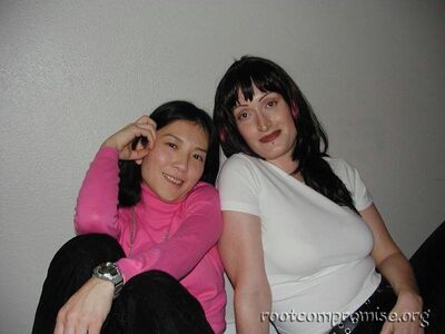Rika and Caezars girlfriend.