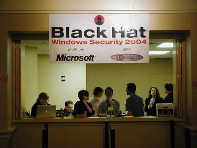 The registration area.