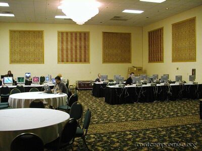 The hang out room.