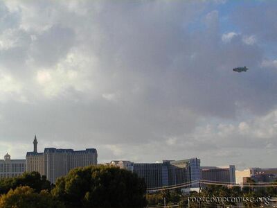 Over Vegas.