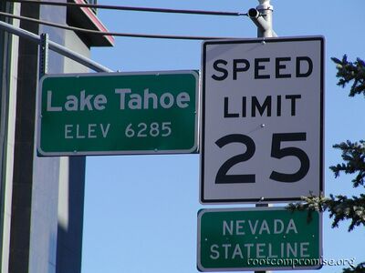 Nevada State Line.