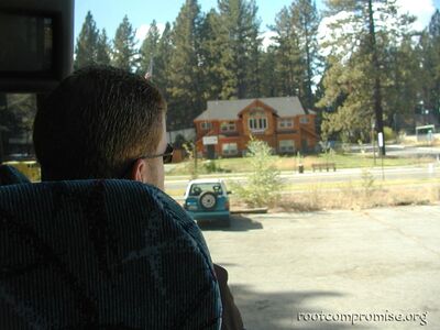 The back of my head.