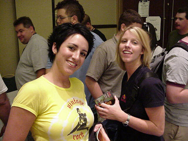 The red bull girls.