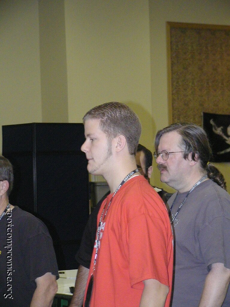 And again, I don't remember who's behind the camera.