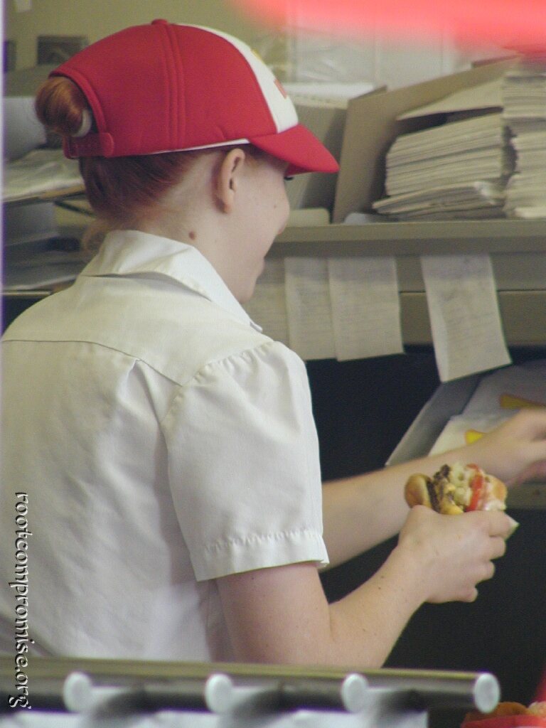 Make my burger biatch!!