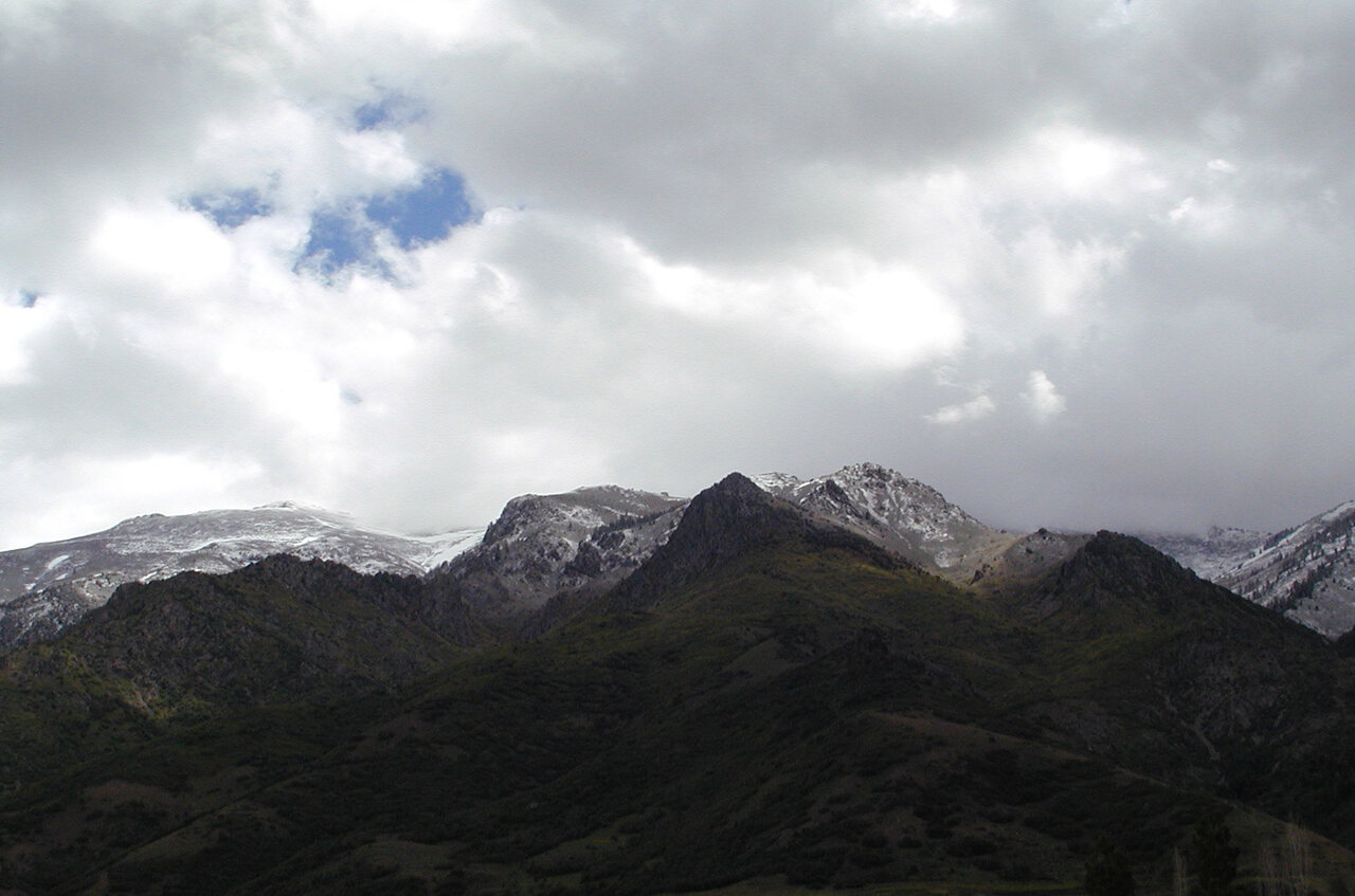 Snow in May.