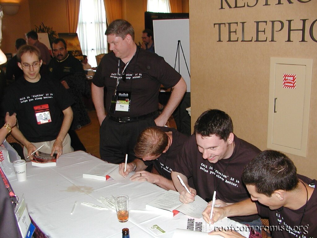 The Stealing the Continent book signing.