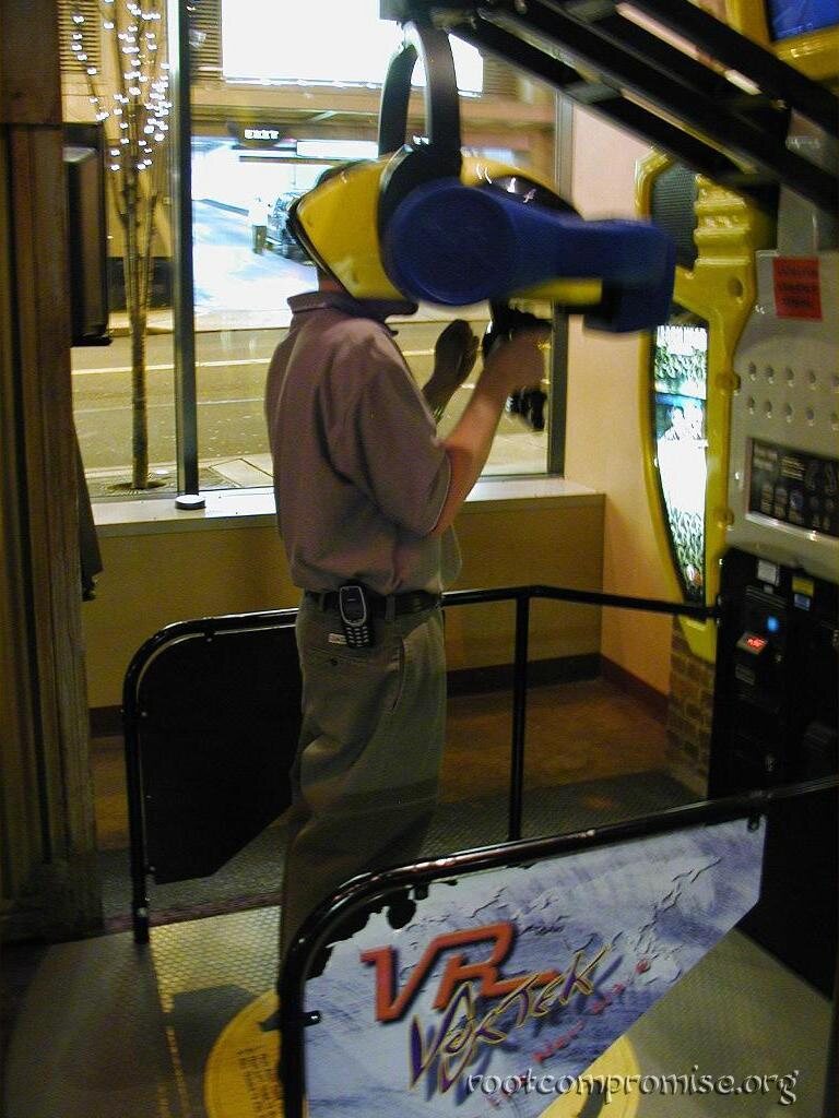 Russ playing Beachcomber 2000.