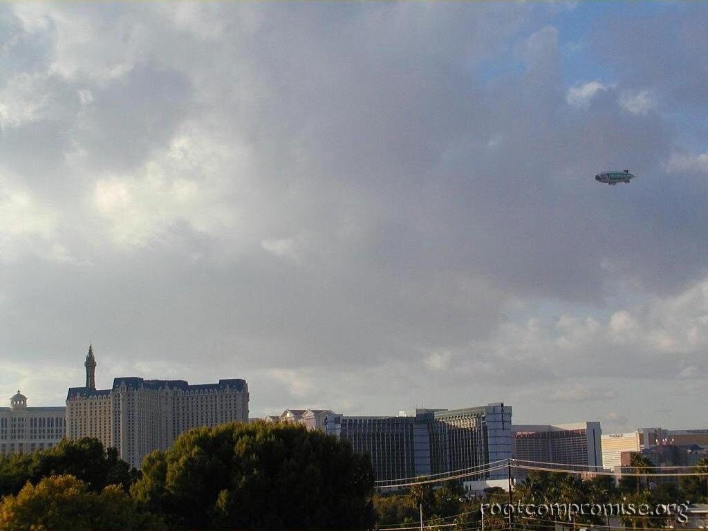 Over Vegas.