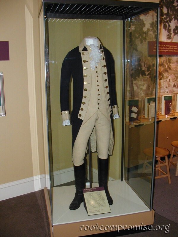 George Washington's uniform.