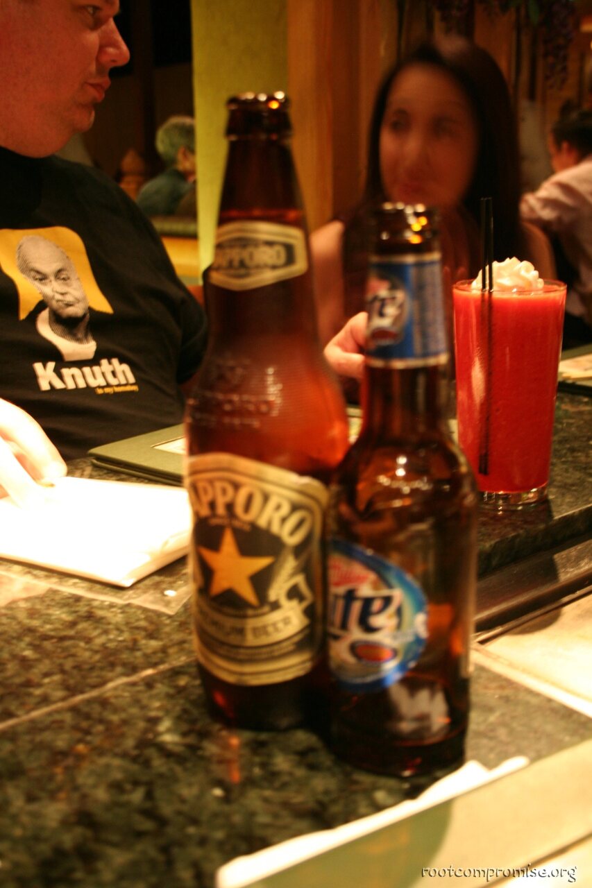 Beer.