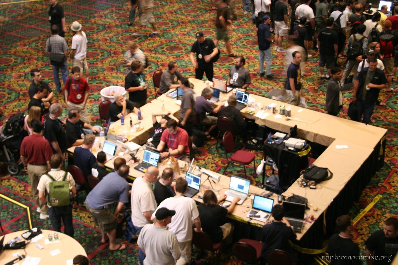 The wall of sheep setup from above.